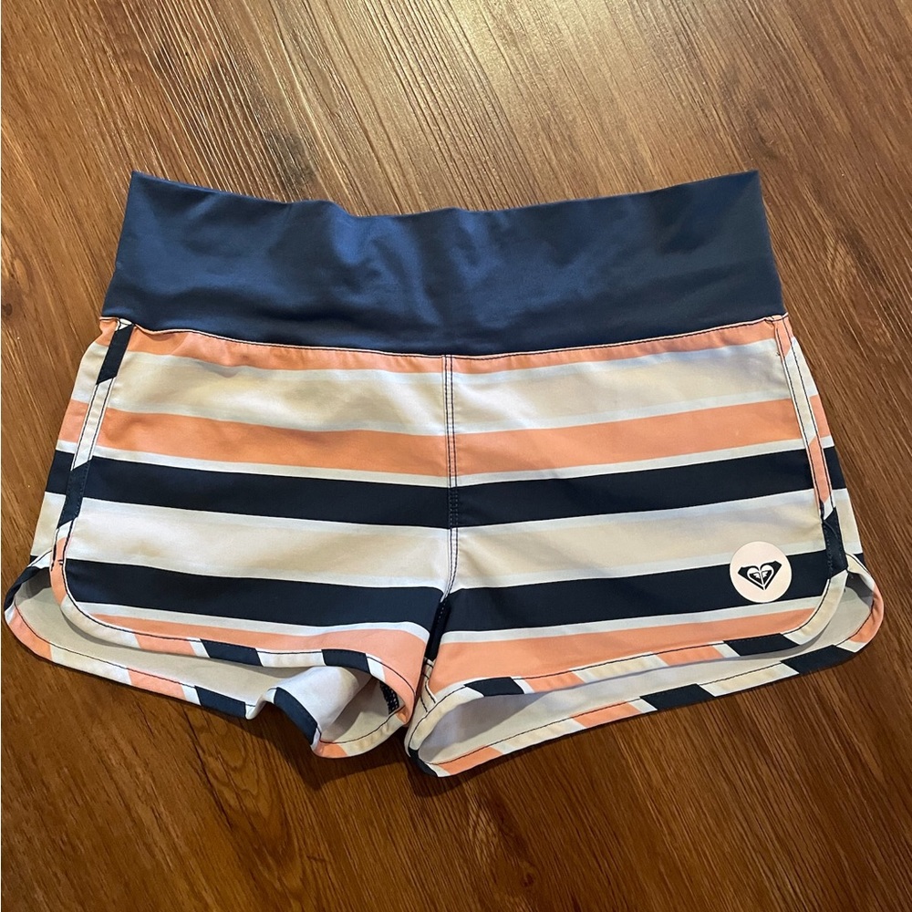 Roxy Board Shorts girls size 10 striped